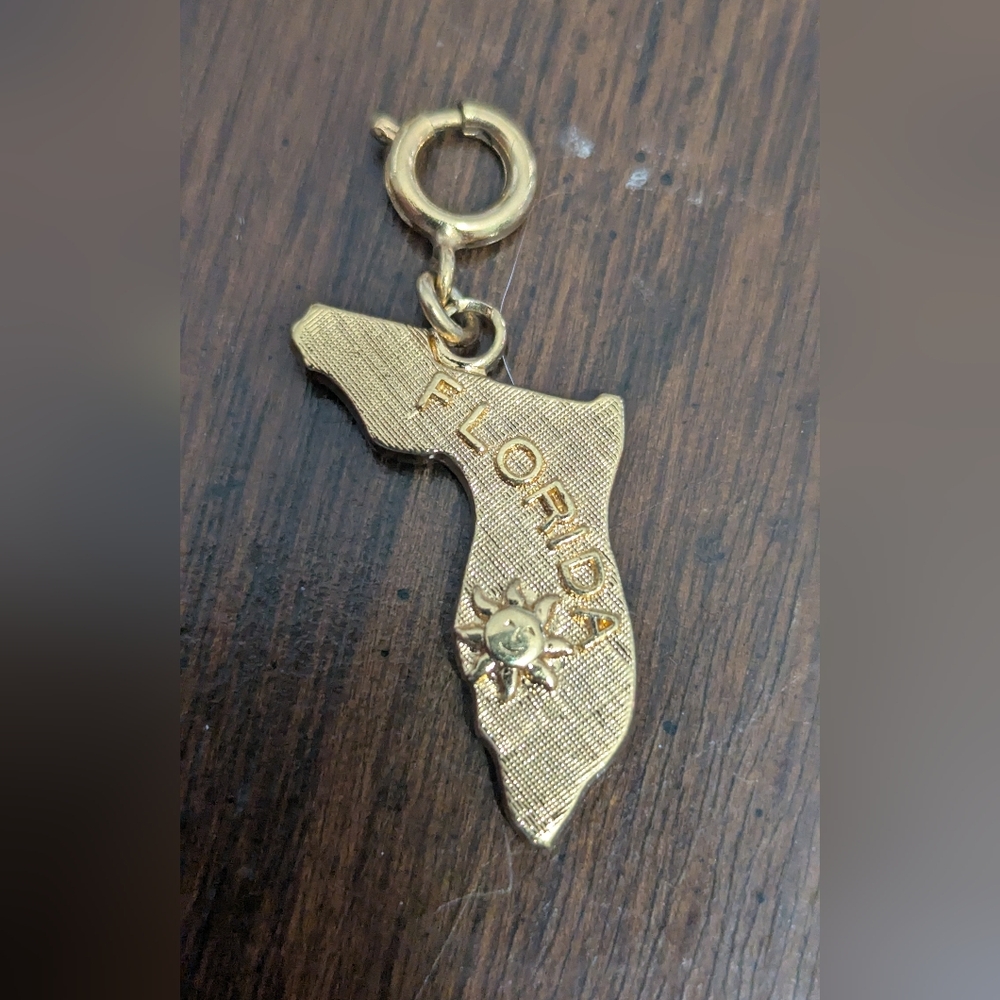 Gold Florida Charm